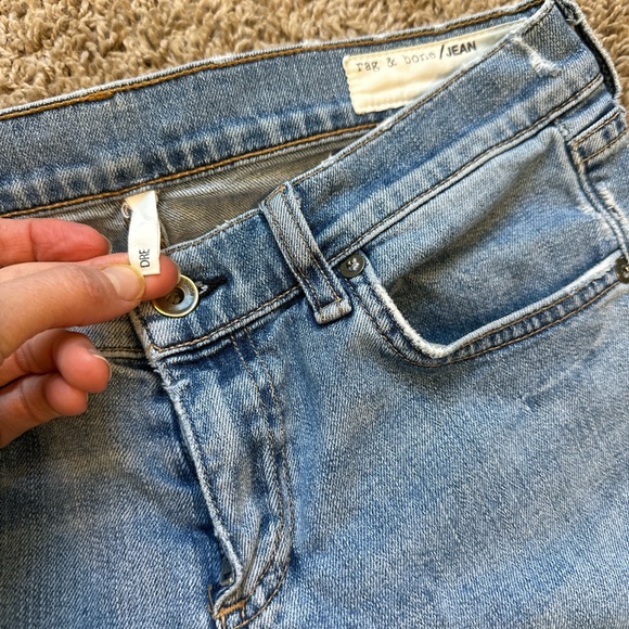 Rag & Bone Light Blue Skinny Jeans - Picture 2 of 7